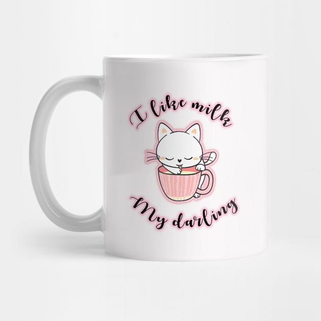 I like milk my darling by CreativeXpro